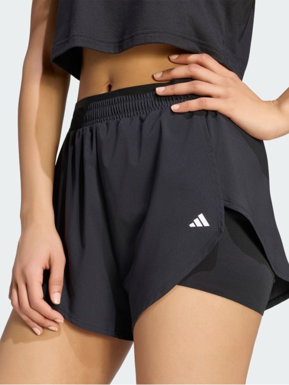 NWT ADIDAS WOMENS D4T Training 2-in-1 Shorts XL 
NEW WITH TAGS